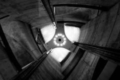Auge aus Beton