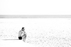 Stille zwischen Sand und Blick