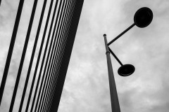 Schnitt durch Luft und Richtung
